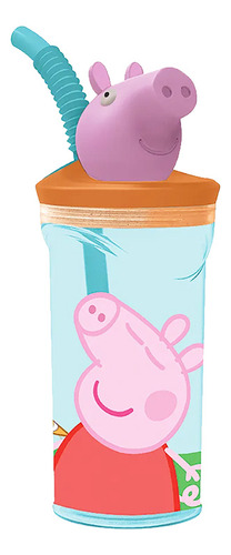 Vaso 360ml Figura 3d Peppa Pig