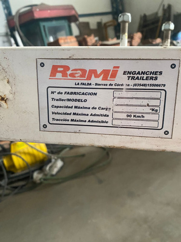 Traile Para Moto Y Cuatriciclo