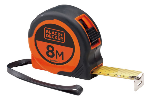 Cinta Metrica De 1  X 08 Mts Black+decker Bdht36154     