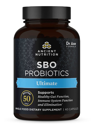 Probiticos De Ancient Nutrition, Sbo Probitics Ultimate 50 M