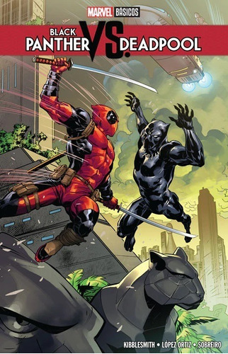 Cómic Marvel Básicos Black Panter Vs Deadpool Español