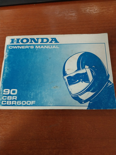 Manual Honda Cbr 600 F Año 89/90