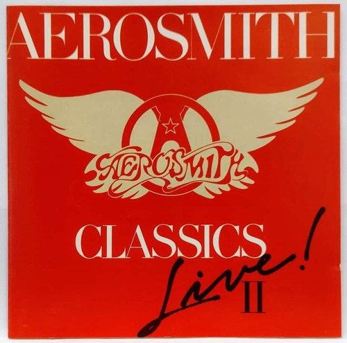 Cd Aerosmith Classics Live Ii