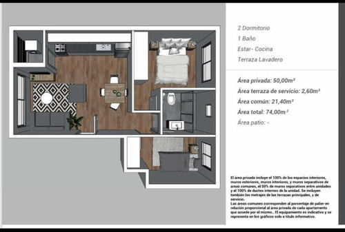 Imagen 15 de 15 de A Estrenar . Ultimas Unidades De 2 Dorm ! Lezica Y Morandi