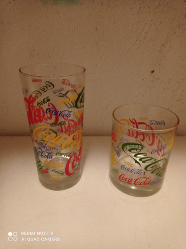 Vasos De Coca Cola, Nuevos En Su Caja, Coleccionables.