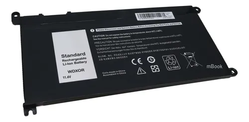 Bateria Para Dell Inspiron I15-7572 Type Wdx0r 42wh | MercadoLivre