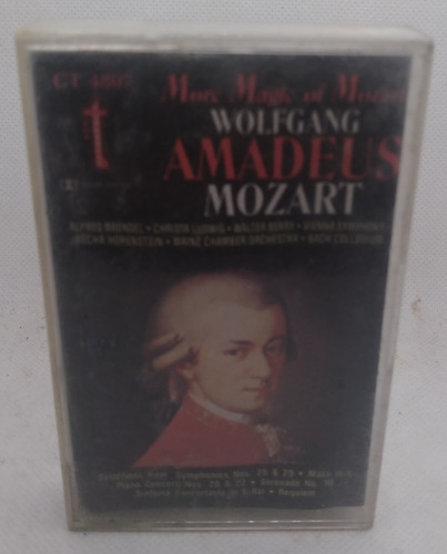 Wolfgang A Mozart / More Magic Of / Casete / Seminuevo A