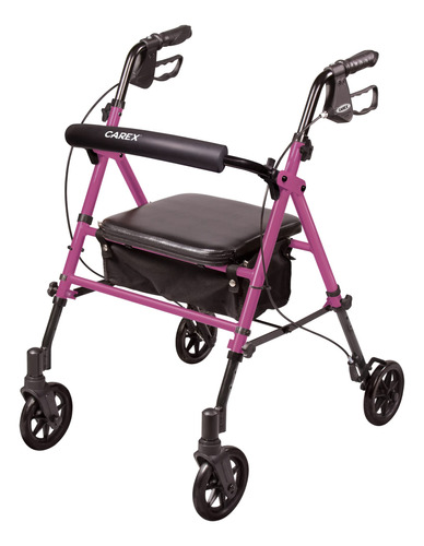 Carex Step 'n Rest - Andador De Aluminio Para Personas Mayor