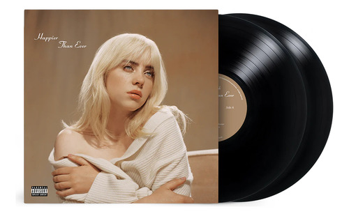 Lp Billie Eilish Happier Than Ever Duplo Gatefold Lacrado