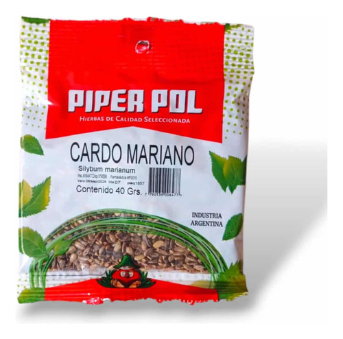 Cardo Mariano Natural Monohierba Piper Pol Seleccionado