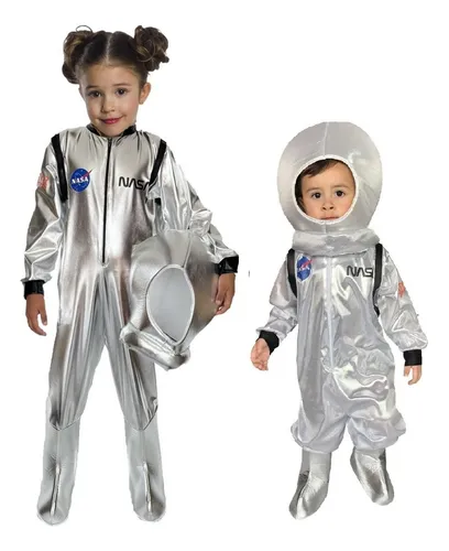 Disfraz De Astronauta - Disfraces Para Niñas Y Niños - Traje De Un  Astronauta - Disfraz Espacial Con Casco - Disfraces Astronautas - Oficios  Trabajos