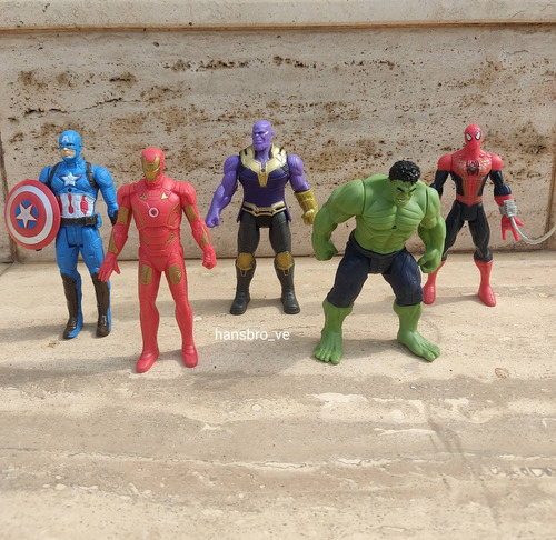 Imagen 1 de 1 de Set De Figuras Avengers, Vengadores, Hulk Buster