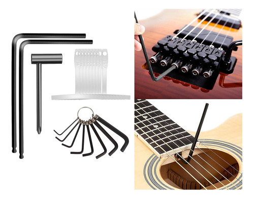 Juego De Llaves De Varilla De Guitarra De 20 Piezas,