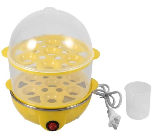 Hervidor De Huevos Doble Olla Electrica Para Cocinar Huevos