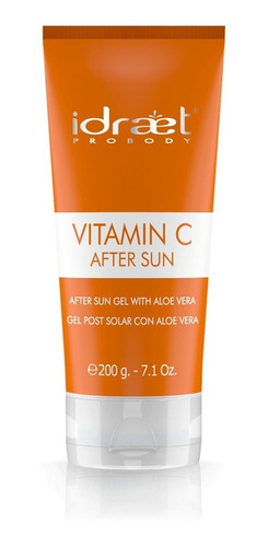 Vitamin C After Sun Idraet X 200g-gel Post Solar (aloe Vera)