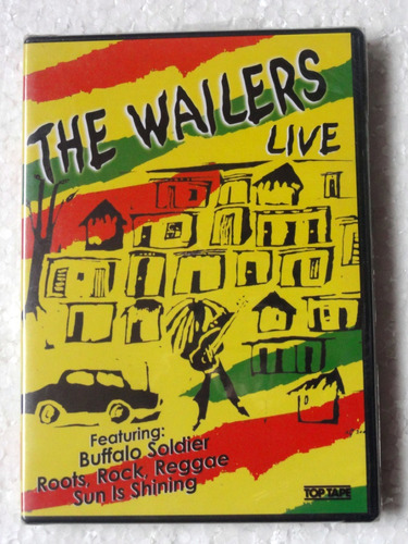 Dvd Bob Marley The Wailers Live (2002) Raro Novo Lacrado!!