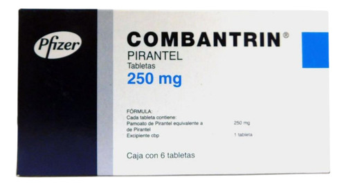 Combantrin 250 Mg Caja Con 6 Tabletas