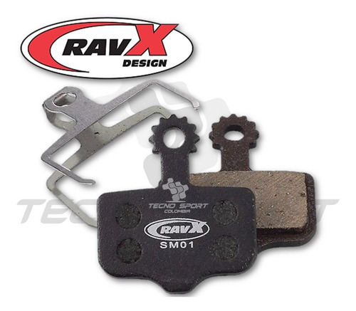 Imagen 4 de 10 de Pastilla Freno Ravx Mod Avid Elixir R, Cr, 3, 5, Sram Xx