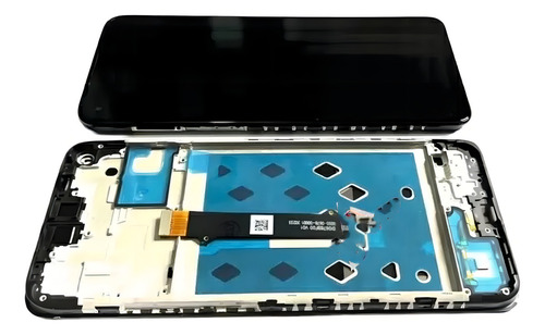 Tela Display Frontal Compatível Moto G9 Power Vivid Mh C/a Cor Preto