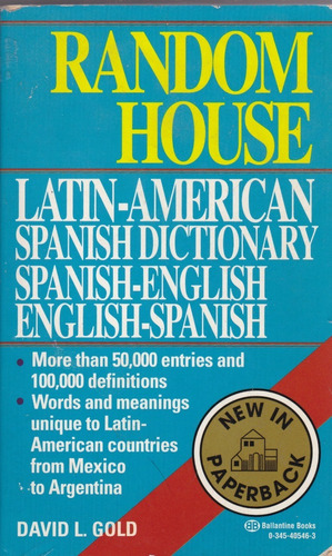 Random House Latin-american Spanish Dictionary