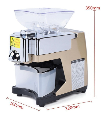 Imagen 2 de 8 de Extractor De Aceite Eléctrico Automáticoa Frio-calor