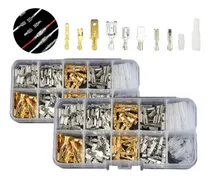 Comprar X2 Kit Terminales Cables Conectores Electricos Cable 150 Pcs
