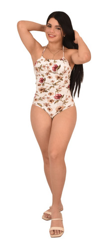 Body Mujer Panti Blusa Dama Escote Sexy Ajustable