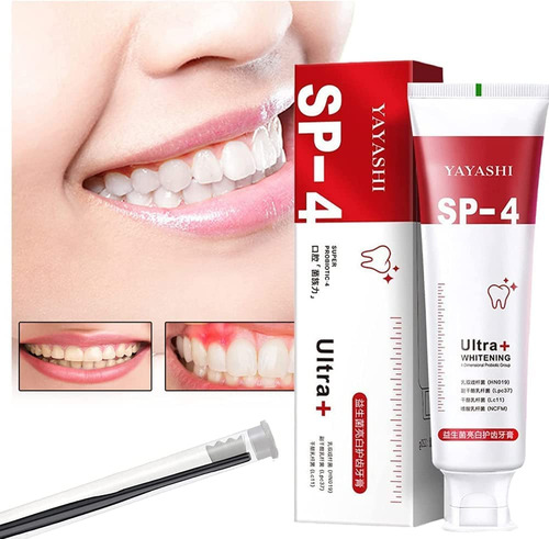 Pasta Dental Blanqueadora Sp-4 Probióticos Fresh Breath