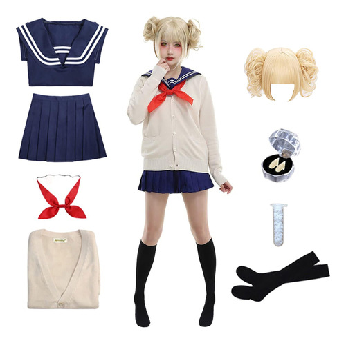 Atuendo De Cosplay De Himiko Toga, Uniforme De Anime De De