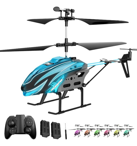 «helicóptero Rc, 2,4 Ghz, 3,5 Canales, Luz Led, Vuelo Automá