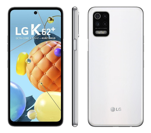 Smartphone LG K62+ 128gb 4gb Ram Tela 6,6 Android 10.0 Bca