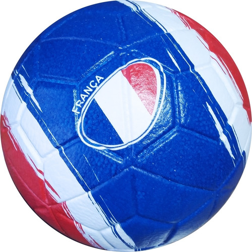 Bola Copa Mundo Coleção Seleções Paises França Jogo Futebol Cor Azul