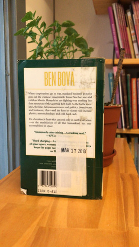 The Silent War. Ben Bova. Editorial Tor. En Inglés (Usado)