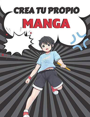 Crea Tu Propio Manga: 110 Plantillas De Manga En Blanco | Cu