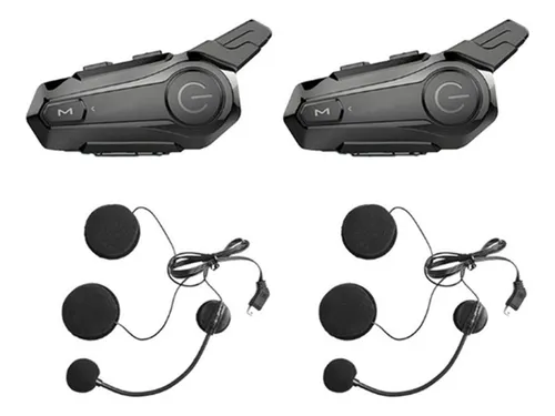 comprar Juego De 2 Intercomunicadores For Casco De Motocicleta Blue