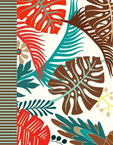 Imagen 1 de 1 de Cuaderno Rayado A5 Diseño Super Lindo Práctico Flores
