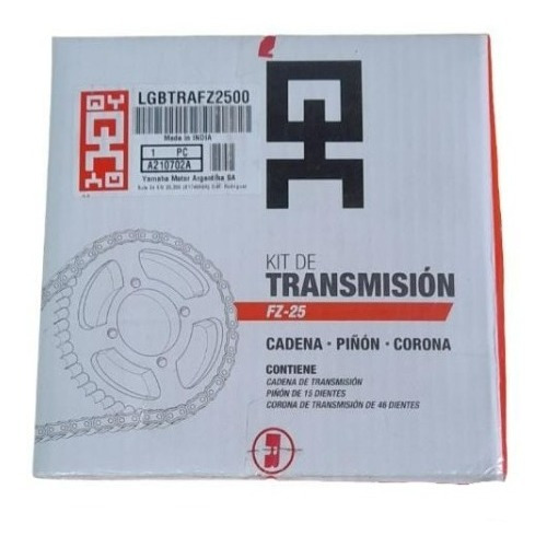 Kit De Transmision Fz-25 Quality Antrax Motos