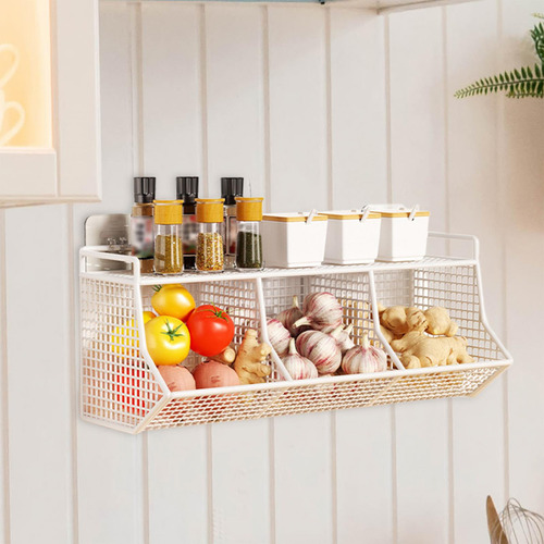 Soporte Para Jengibre Para Cocina, Caja De 3 Rejillas
