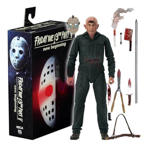 Friday The 13th Part5 Ultimate Jason Roy Burns Acción Figura