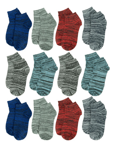 Calcetines De Tobillo Para Mujer 12 Pares Coloridos Y Cómodo