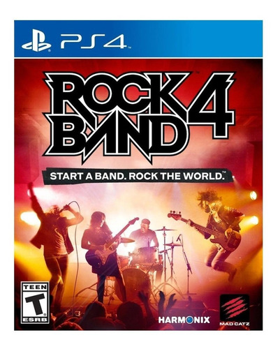 Rock Band 4  Standard Edition Harmonix, Mad Catz PS4 Digital