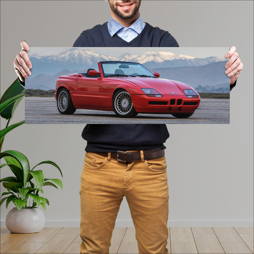 Cuadro 30x80cm Auto 1990 Alpina Roadster Limited 134