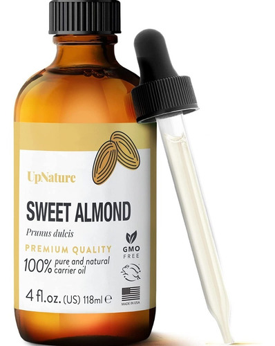 Upnature | Sweet Almond Oil | Aceite Almendras Dulces | 4oz