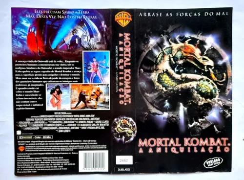 Leia) Lote 6 Vhs Mortal Kombat Filmes Clip Desenhos Ação Games, Filme e  Série Usado 75011213