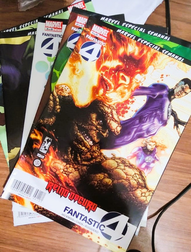 Fantastic Four - Reino Oscuro Marvel Comics 5 Tomos 1-5