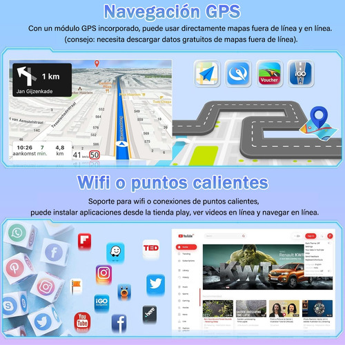 Auto Estéreo Para Fiat Uno 2014-2020 Carplay 8+128g Wifi Fiat Uno 2014-2020