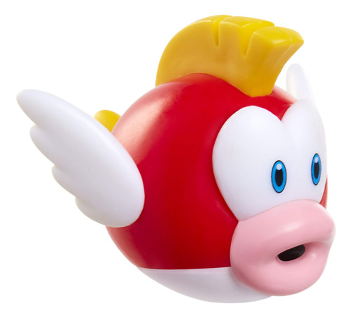 Super Mario Figura De Accion 2.5 Pulgadas Cheep Cheep Juguet