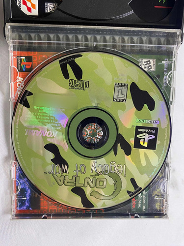 Contra Legacy Of War Ps1 Psx Ps One (Usado)