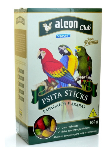 Alcon Club Psitasticks Papagaios E Araras 650g