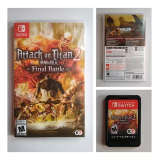 Attack On Titan 2 Final Battle Nintendo Switch